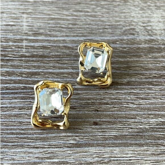 Vintage style stud earrings N363 - Picture 3 of 6